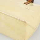 LOUIS VUITTON Monogram Vernis Reade PM Hand Bag Perle M91336 LV Auth ARZ815-9