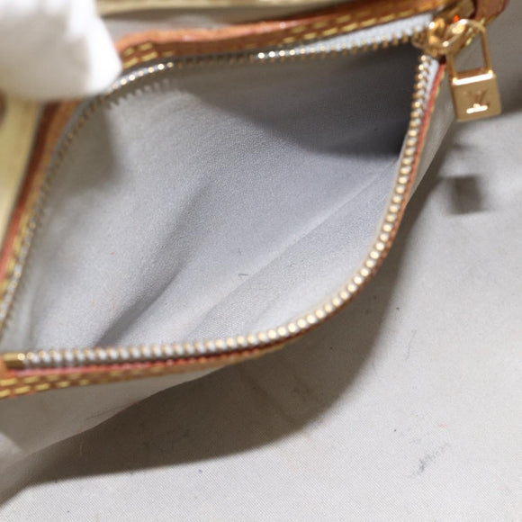 LOUIS VUITTON Monogram Vernis Reade PM Hand Bag Perle M91336 LV Auth ARZ815