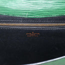 LOUIS VUITTON Epi Art Deco Clutch Bag Green M52634 LV Auth ARZ821-8