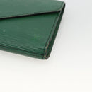 LOUIS VUITTON Epi Art Deco Clutch Bag Green M52634 LV Auth ARZ821-7