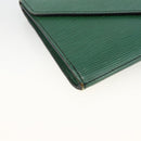 LOUIS VUITTON Epi Art Deco Clutch Bag Green M52634 LV Auth ARZ821-14