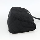 PRADA Pouch Nylon Black Silver Auth ARZ823A-4