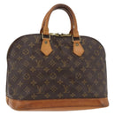 LOUIS VUITTON Monogram Alma Hand Bag M51130 LV Auth ARZ831-1