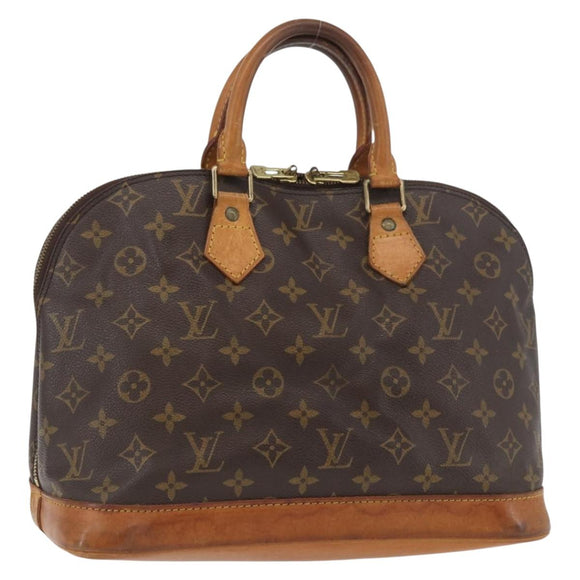 LOUIS VUITTON Monogram Alma Hand Bag M51130 LV Auth ARZ831