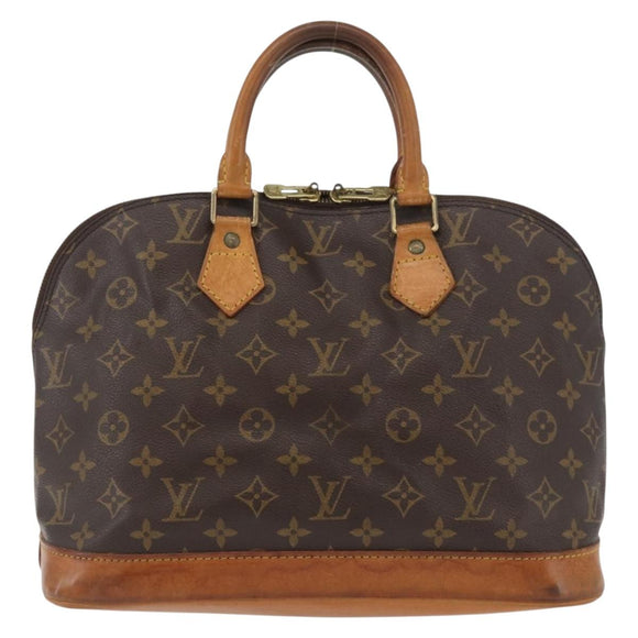 LOUIS VUITTON Monogram Alma Hand Bag M51130 LV Auth ARZ831