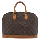LOUIS VUITTON Monogram Alma Hand Bag M51130 LV Auth ARZ831-2