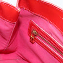 LOUIS VUITTON Monogram Vernis Wilshire PM Hand Bag Rose Pop M93643 Auth ARZ840-21