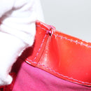 LOUIS VUITTON Monogram Vernis Wilshire PM Hand Bag Rose Pop M93643 Auth ARZ840-12