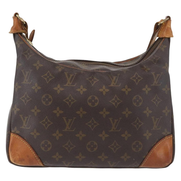 LOUIS VUITTON Monogram Boulogne 30 Shoulder Bag M51265 LV Auth ARZ844