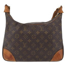 LOUIS VUITTON Monogram Boulogne 30 Shoulder Bag M51265 LV Auth ARZ844-2