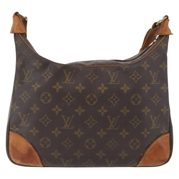 LOUIS VUITTON Monogram Boulogne 30 Shoulder Bag M51265 LV Auth ARZ844