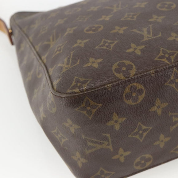 LOUIS VUITTON Monogram Looping GM Shoulder Bag M51145 LV Auth ARZ845