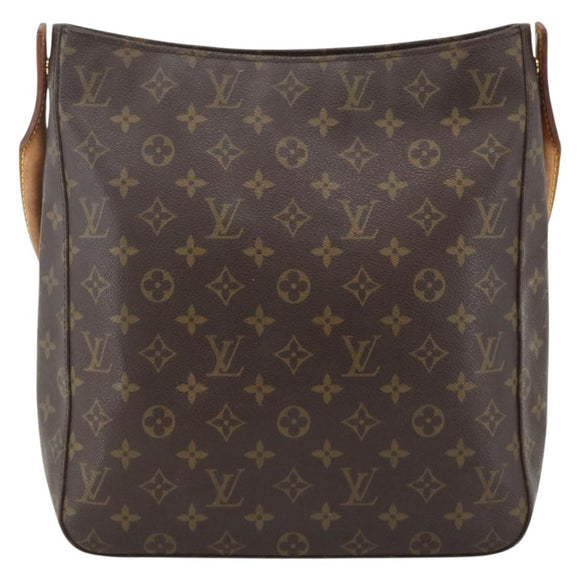 LOUIS VUITTON Monogram Looping GM Shoulder Bag M51145 LV Auth ARZ845