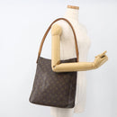 LOUIS VUITTON Monogram Looping GM Shoulder Bag M51145 LV Auth ARZ845-22