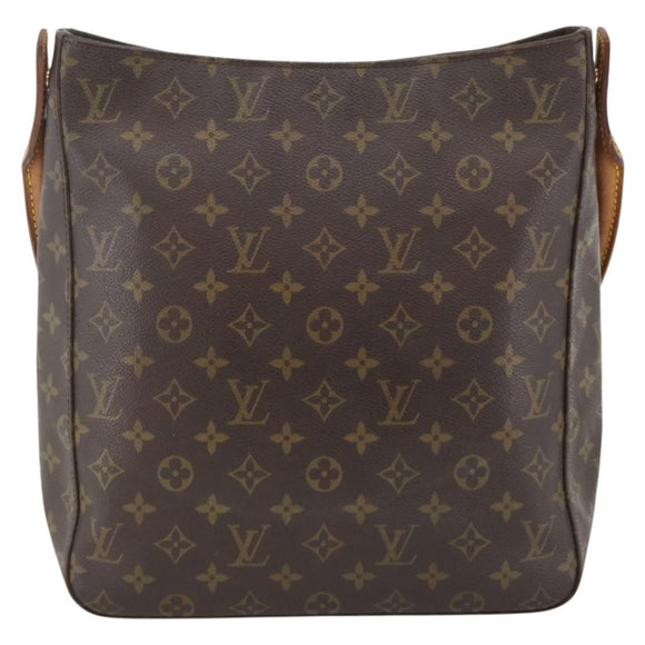 LOUIS VUITTON Monogram Looping GM Shoulder Bag M51145 LV Auth ARZ845