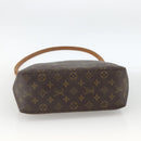 LOUIS VUITTON Monogram Looping GM Shoulder Bag M51145 LV Auth ARZ845-5
