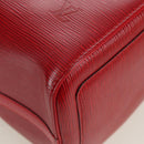 LOUIS VUITTON Epi Speedy 35 Hand Bag Castilian Red M42997 LV Auth ARZ854V-17