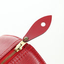 LOUIS VUITTON Epi Speedy 35 Hand Bag Castilian Red M42997 LV Auth ARZ854V-19