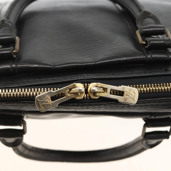 LOUIS VUITTON Epi Porte Documents Voyage Business Bag Black M40321 Auth ARZ858