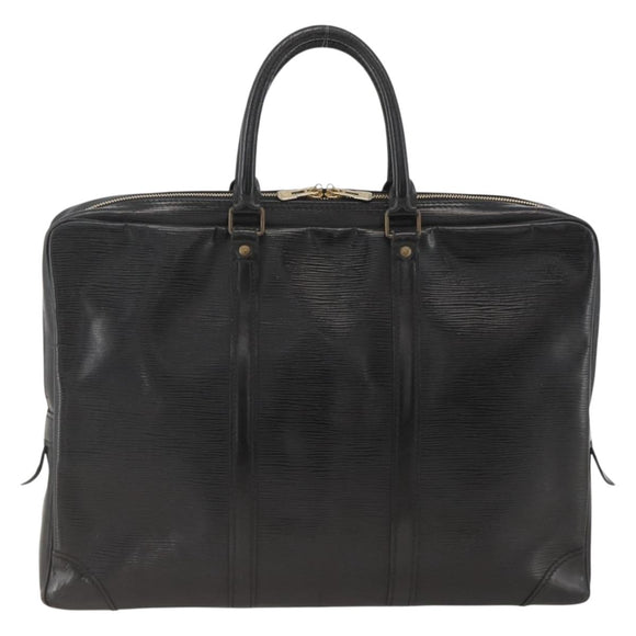 LOUIS VUITTON Epi Porte Documents Voyage Business Bag Black M40321 Auth ARZ858