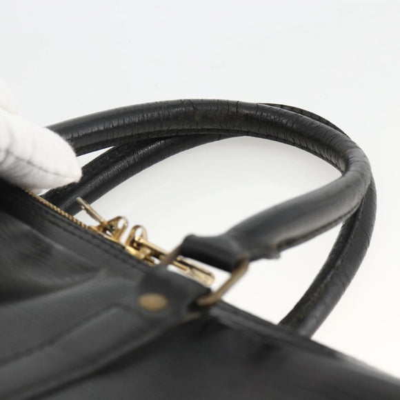 LOUIS VUITTON Epi Porte Documents Voyage Business Bag Black M40321 Auth ARZ858