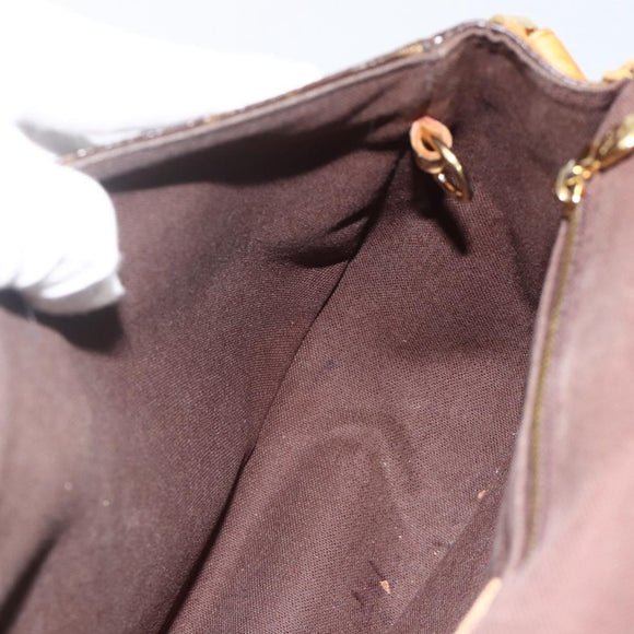 LOUIS VUITTON Monogram Menilmontant PM Shoulder Bag M40474 LV Auth ARZ861