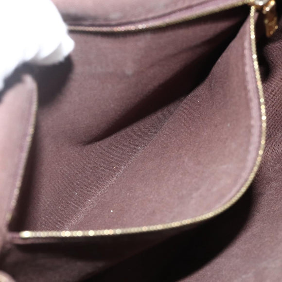 LOUIS VUITTON Monogram Menilmontant PM Shoulder Bag M40474 LV Auth ARZ861