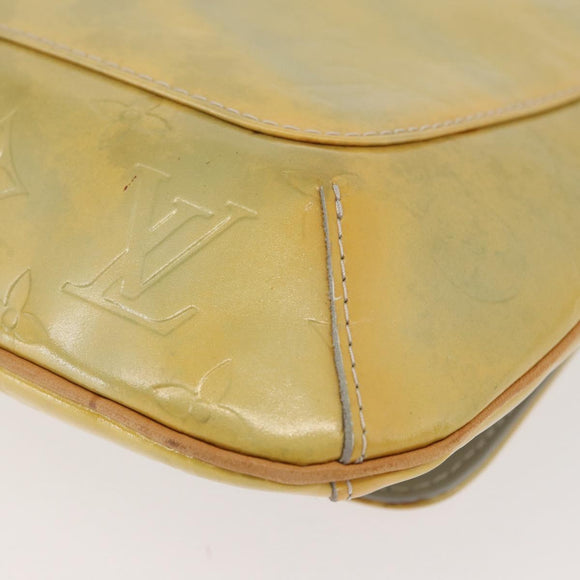 LOUIS VUITTON Monogram Vernis Thompson Street Bag Gris M91008 LV Auth ARZ865