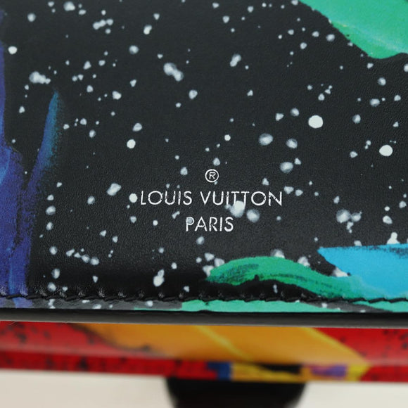 LOUIS VUITTON Trapeze Shoulder Bag Leather Multicolor M53791 LV Auth ARZ866SM