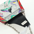 LOUIS VUITTON Trapeze Shoulder Bag Leather Multicolor M53791 LV Auth ARZ866SM-16