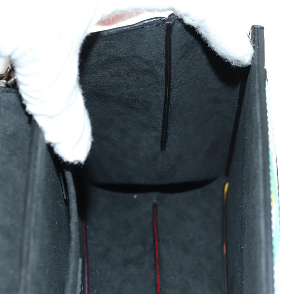 LOUIS VUITTON Trapeze Shoulder Bag Leather Multicolor M53791 LV Auth ARZ866SM
