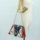 LOUIS VUITTON Trapeze Shoulder Bag Leather Multicolor M53791 LV Auth ARZ866SM-24