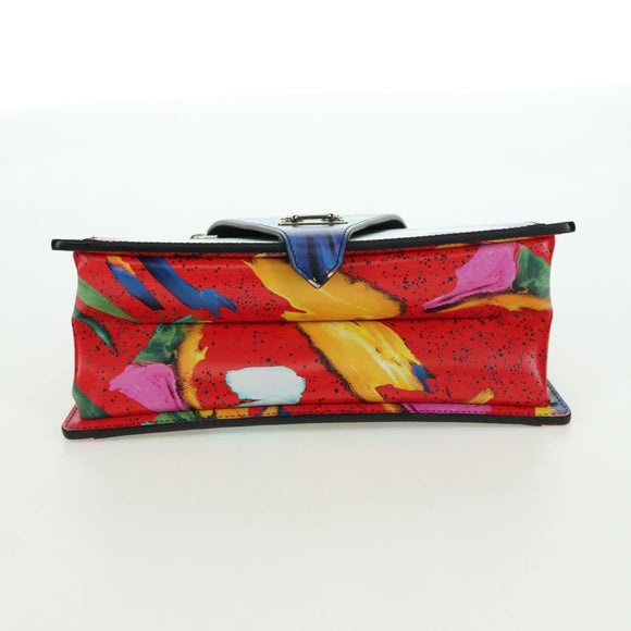 LOUIS VUITTON Trapeze Shoulder Bag Leather Multicolor M53791 LV Auth ARZ866SM