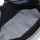 CELINE Macadam Canvas Hand Bag PVC Leather 2way Black Gold Auth ARZ869A-18