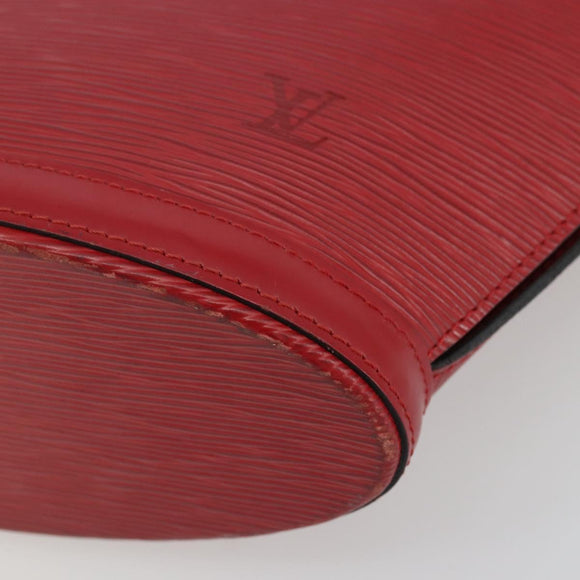 LOUIS VUITTON Epi Saint Jacques Poignees Long Hand Bag Red M52337 Auth ARZ870