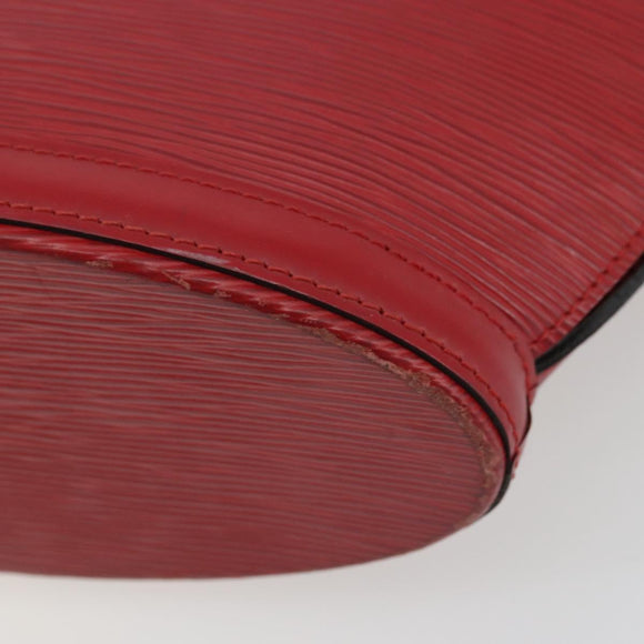 LOUIS VUITTON Epi Saint Jacques Poignees Long Hand Bag Red M52337 Auth ARZ870