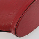 LOUIS VUITTON Epi Saint Jacques Poignees Long Hand Bag Red M52337 Auth ARZ870-13
