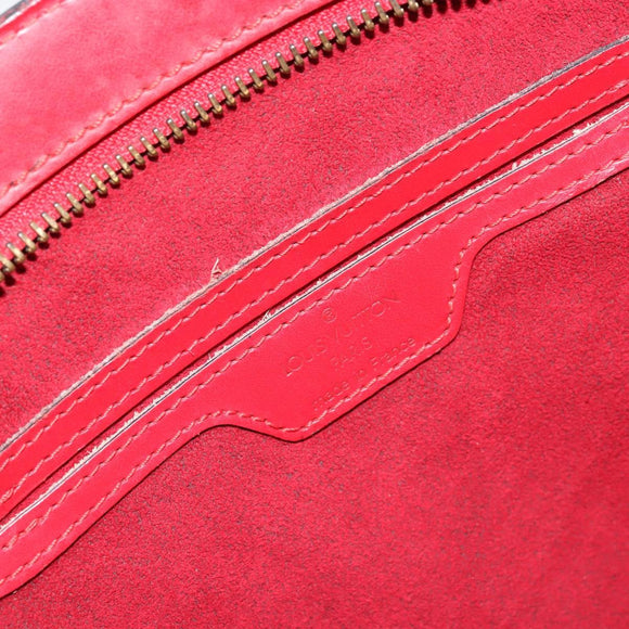 LOUIS VUITTON Epi Saint Jacques Poignees Long Hand Bag Red M52337 Auth ARZ870