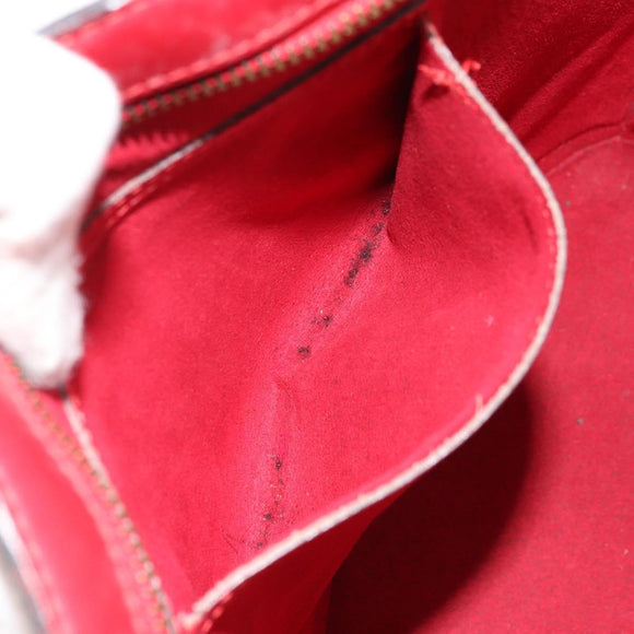 LOUIS VUITTON Epi Saint Jacques Poignees Long Hand Bag Red M52337 Auth ARZ870