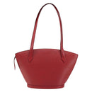 LOUIS VUITTON Epi Saint Jacques Poignees Long Hand Bag Red M52337 Auth ARZ870-3