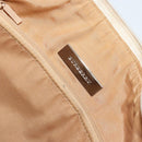 BURBERRY Nova Check Shoulder Bag Canvas Leather Beige Silver Auth ARZ872-11