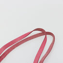PRADA Tote Bag Nylon Pink Silver Auth ARZ877-8