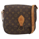 LOUIS VUITTON Monogram Saint Cloud GM Shoulder Bag M51242 LV Auth ARZ885-1