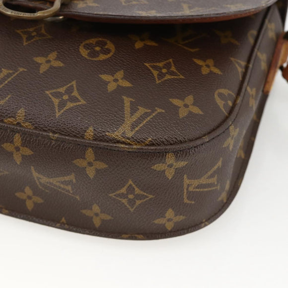LOUIS VUITTON Monogram Saint Cloud GM Shoulder Bag M51242 LV Auth ARZ885