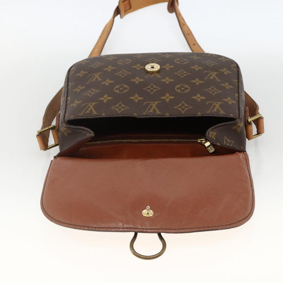 LOUIS VUITTON Monogram Saint Cloud GM Shoulder Bag M51242 LV Auth ARZ885