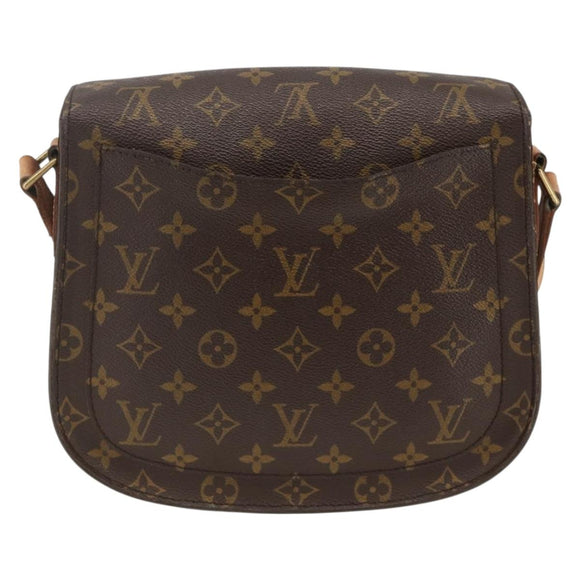 LOUIS VUITTON Monogram Saint Cloud GM Shoulder Bag M51242 LV Auth ARZ885