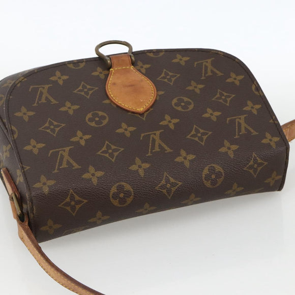 LOUIS VUITTON Monogram Saint Cloud GM Shoulder Bag M51242 LV Auth ARZ885
