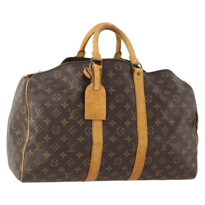 LOUIS VUITTON Monogram Keepall 45 Boston Bag M41428 LV Auth ARZ887