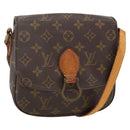LOUIS VUITTON Monogram Saint Cloud MM Shoulder Bag M51243 LV Auth ARZ889-1