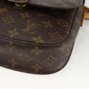 LOUIS VUITTON Monogram Saint Cloud MM Shoulder Bag M51243 LV Auth ARZ889-15